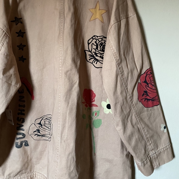 WE THE FREE By Free People | Doodled Graphic Jacket - Picture 7 of 12